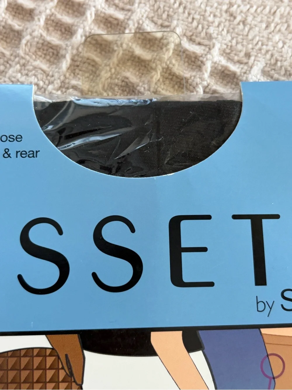 ASSETS by Sara Blakely Plus Size Sheer High Waist Shaping Pantyhose - Black